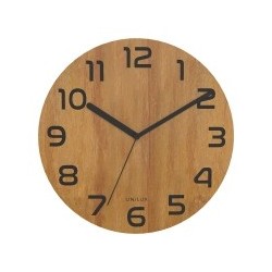 RELOJ BAMBOO UNILUX 30CM