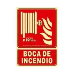 SENAL LUMIN BOCA INCENDIO...