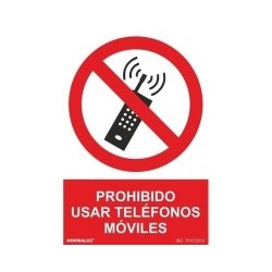 SEÑAL PROHIB MOBIL NORMALUZ...