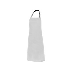 DELANTAL PETO MONZA BCO T1