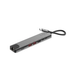 HUB USB-C MULTIPUERTO 8 EN...