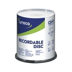 PK100 CD-R LYRECO 80' 700MB...