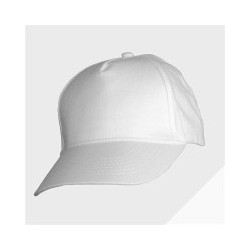 GORRA MUKUA 5 PANELES BLANCA