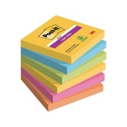 PK6 POST-IT STICKY 76X76MM...
