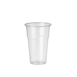 PK50 VASO PP 330ML TRANSP