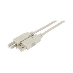 CABLE USB MCAD A TO B M/M 1,8M