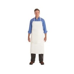 DELANTAL ANSELL 45-W PVC BCO
