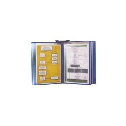 PK 10 FUNDAS A5 EN PVC AZUL