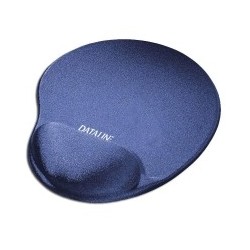 TAPETE RATON GEL DATALINE AZUL