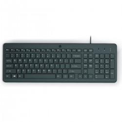 Teclado HP 150 Negro Qwerty...